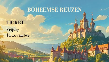 Ticket Vrijdag 14 November "Boheemse reuzen" | Reisconcerten 2025