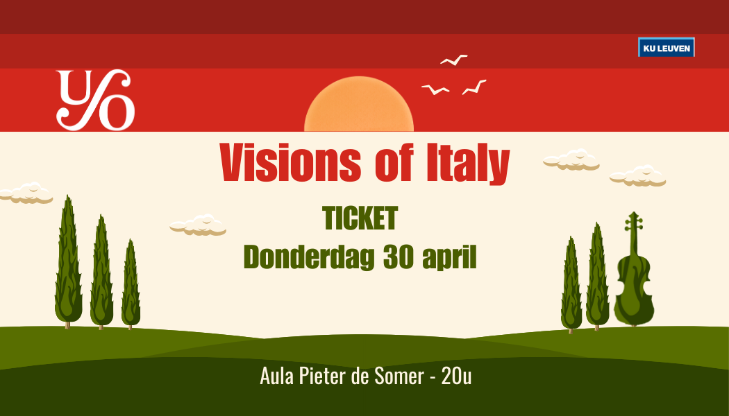 Ticket Donderdag 30 April "Visions of Italy" | Lenteconcerten 2026 - Afbeelding 1